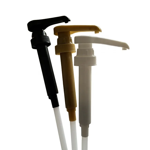 28mm 28/400 28/410 Long Nozzle Maple Torani Syrup Pump for DaVinci Monin Syrup Bottle