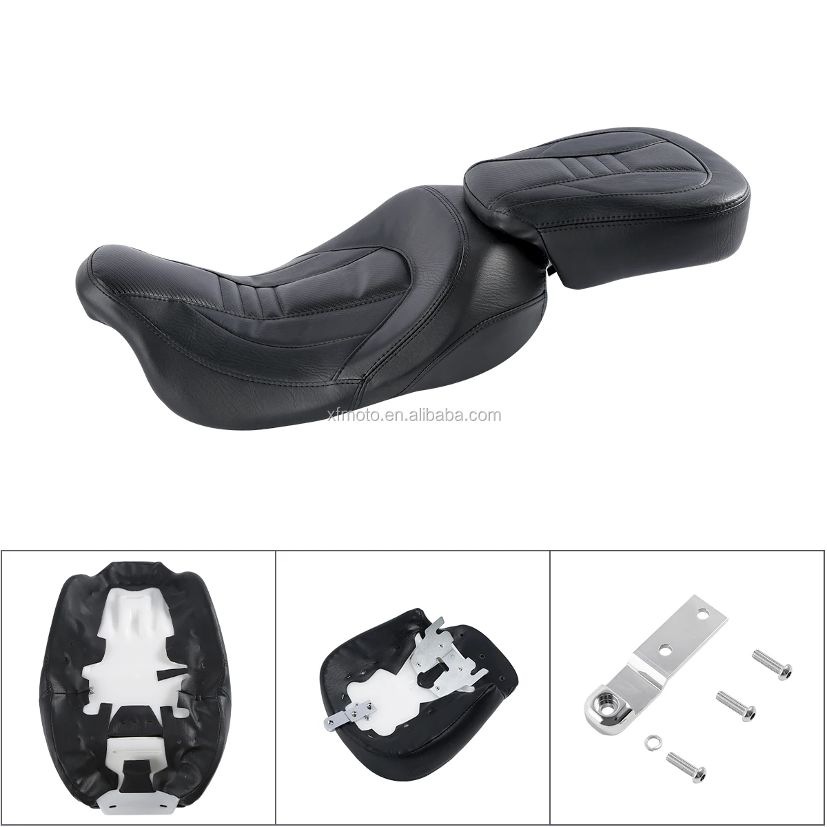 Комплект пассажирских сидений TCMT для Harley CVO Street Glide 2010-2012 2015-2019