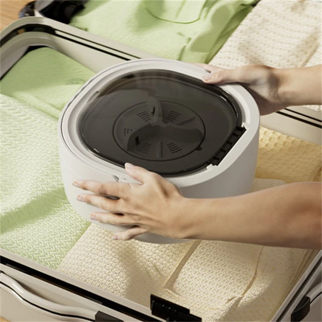 Automatic 12L Portable Self-Service Mini Washing Machine Semi-Automatic Portable Washing Machine with Electric Power Source