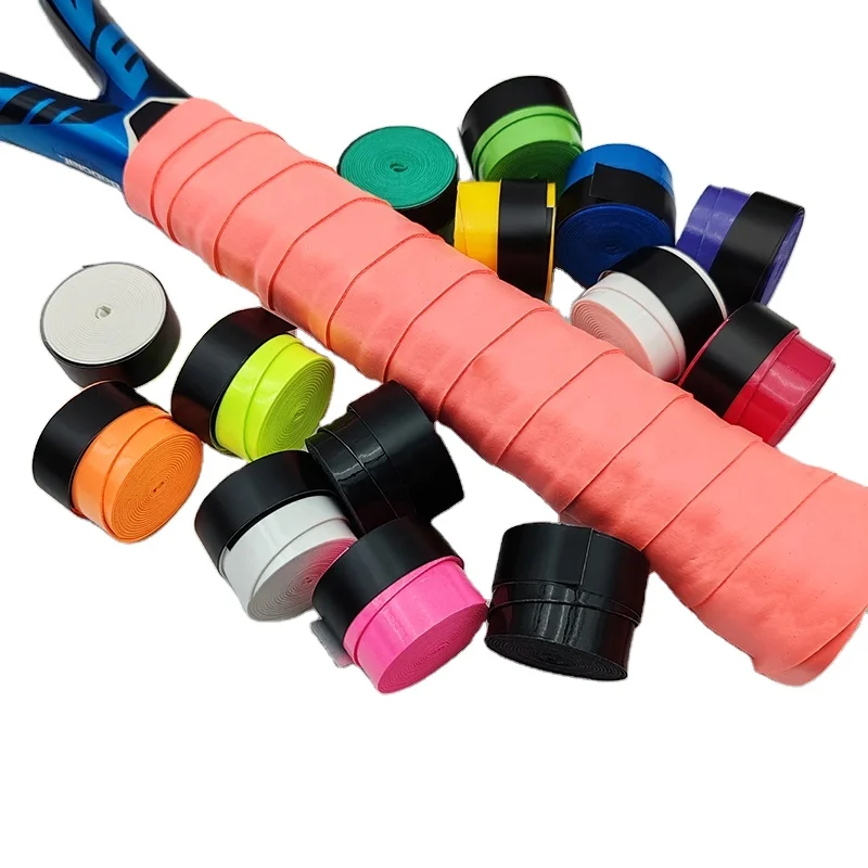 Tennis Racket Grip Tape Overgrip Tacky Overgrip Wrap For Squash Racket,Racquetball,Badminton,Pickleball Paddle,Baseball Bat
