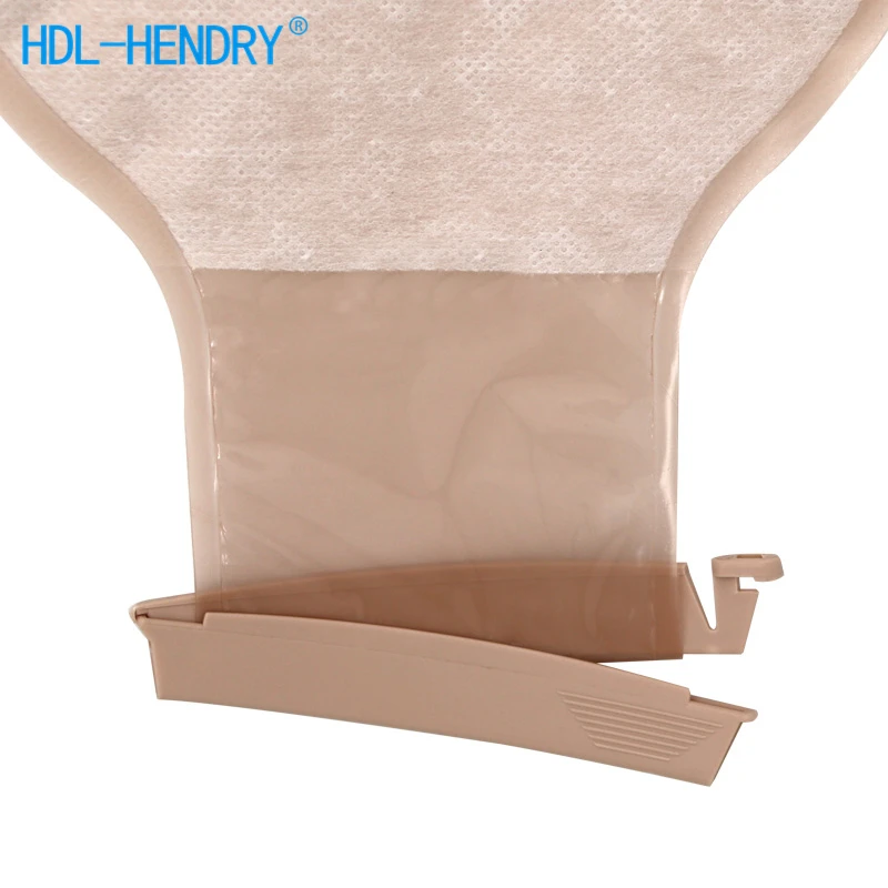 Free Sample Adult Drainable Disposable Clips Size 85 70 57 45mm Ostomy Bag Colostomy Bags Set