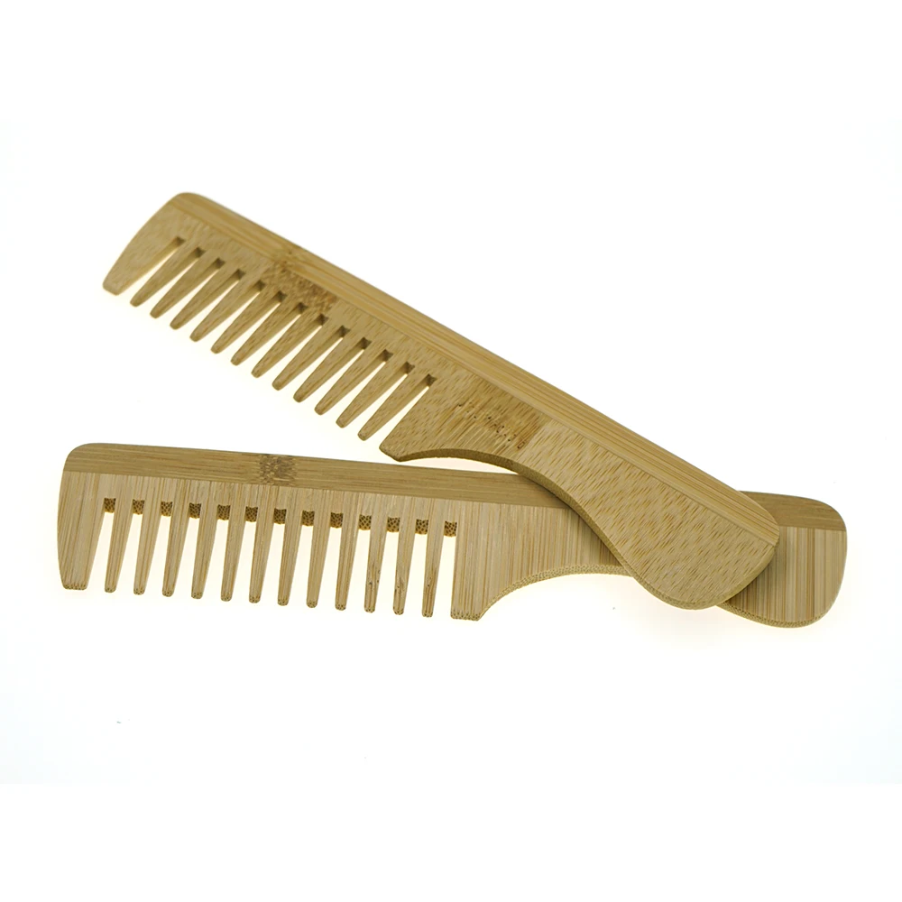 Cheap Personalized Wooden Hotel Biodegradable Eco Bamboo Hair Comb