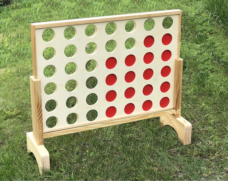  Yard Game Set Wooden Giant 4 connect in a Row Connect для