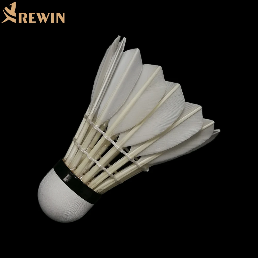 M1 Top Grade Goose Feather Badminton Shuttlecock Birdies For Tournament similar As Eg1130 High-quality and Good Hitting-feeling