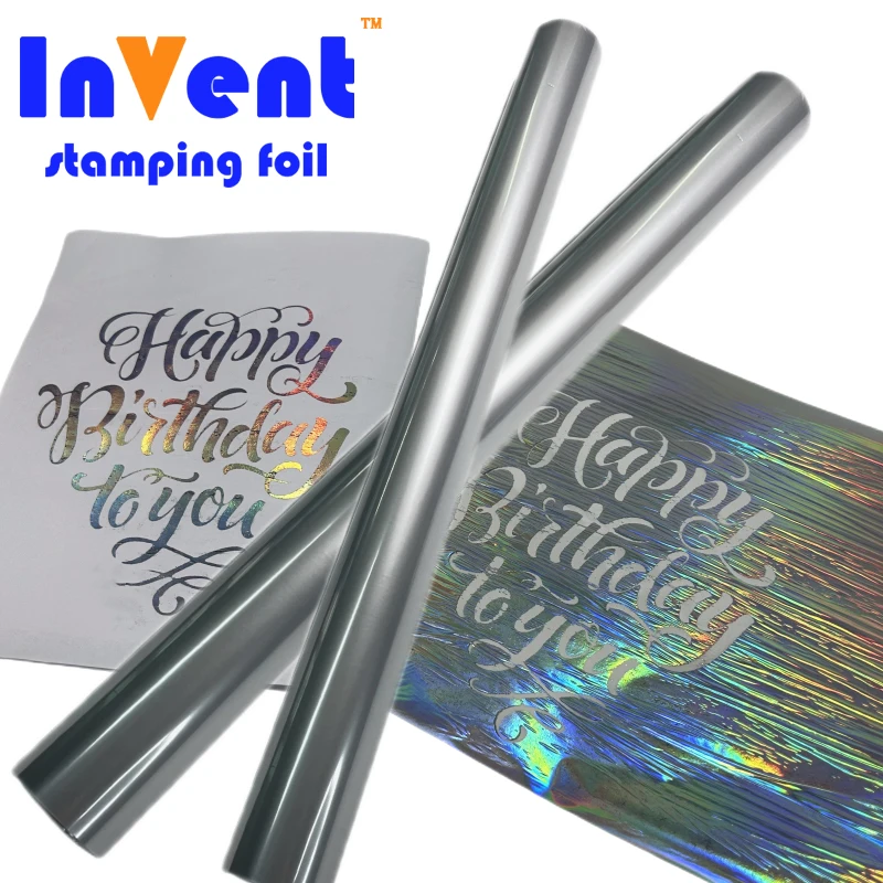 Бесплатный дизайн «сделай сам» тусклый серый Тонер реактивная фольга для горячего тиснения свадебных