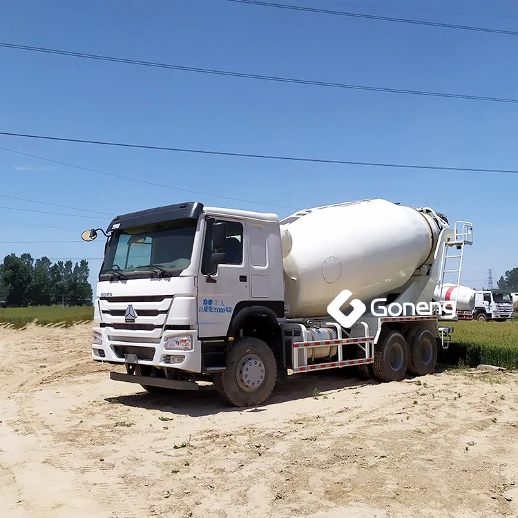 5 m3 7cbm 14 cubic meter concrete mix truck used cement mixer sinotruck howo self