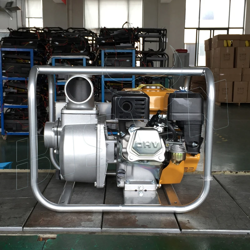 Bison 3Inch Agriculture Engine Water Pump Manual Cheap Gasoline High Pressure Water Pumps Generator