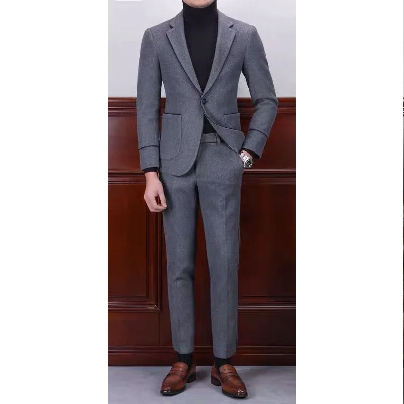 Good quality MTM made to measure suits for men italian custom handmade suit for man