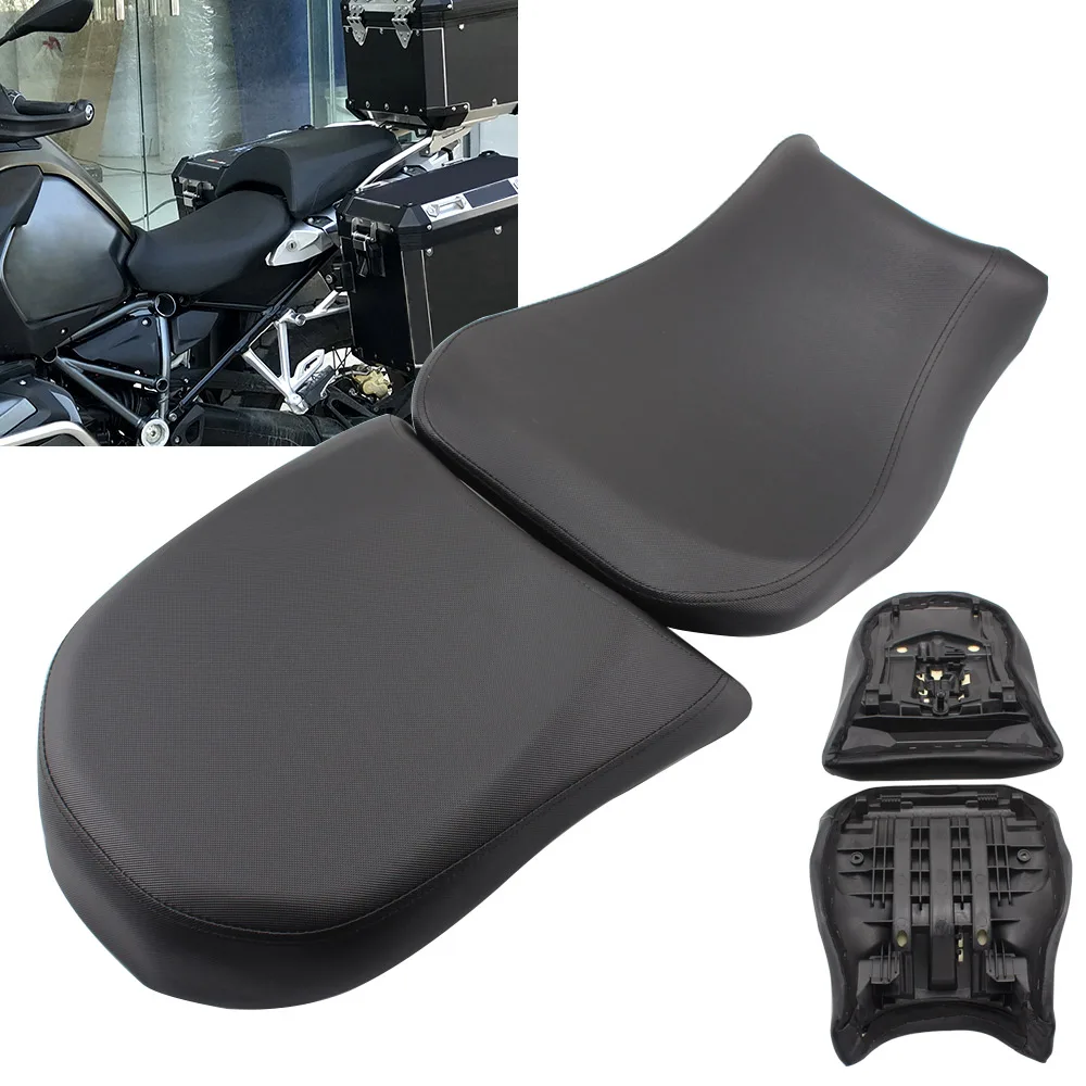 Motorcyclist Front Rear Seat Pillion Cushion Fit For Motorcycle BMW R1200GS R1200 GS Adventure 2013-2018 14 15 16 17