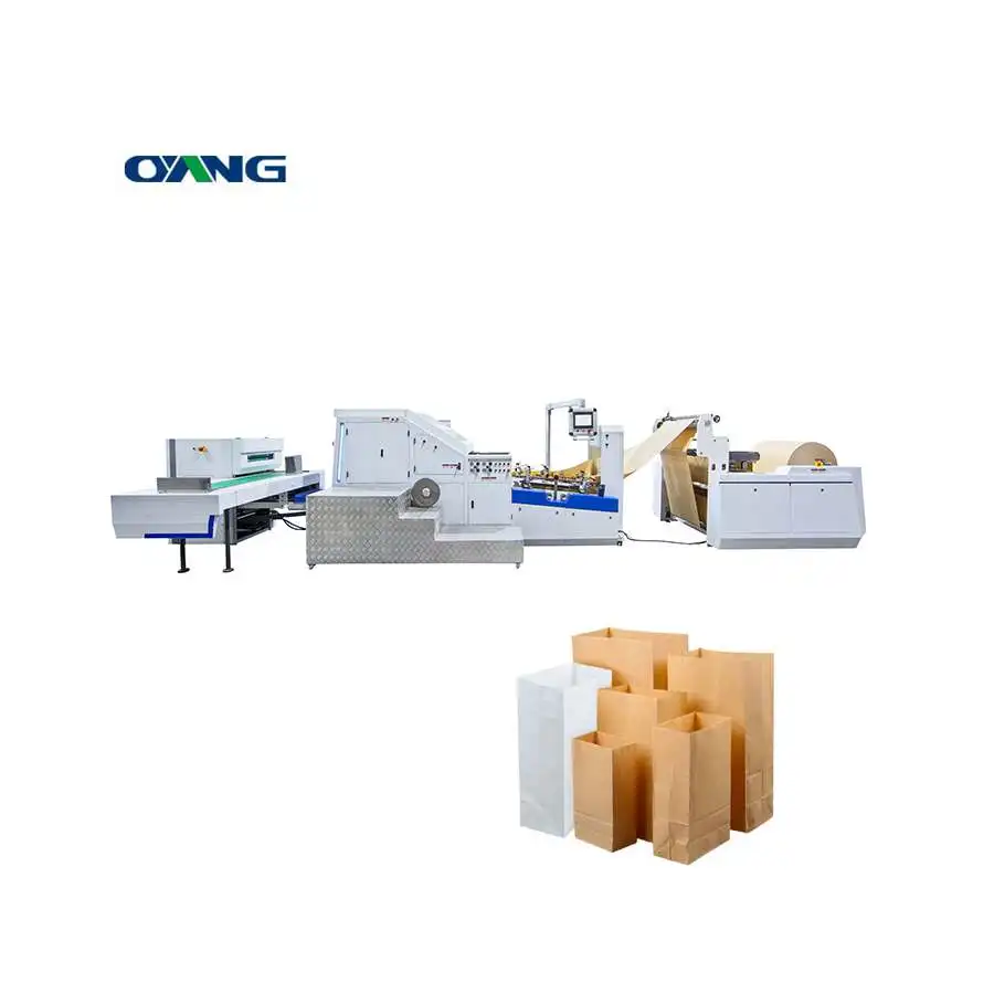 Полностью автоматическая машина для производства бумажных пакетов высокого качества, сделано в Китае
