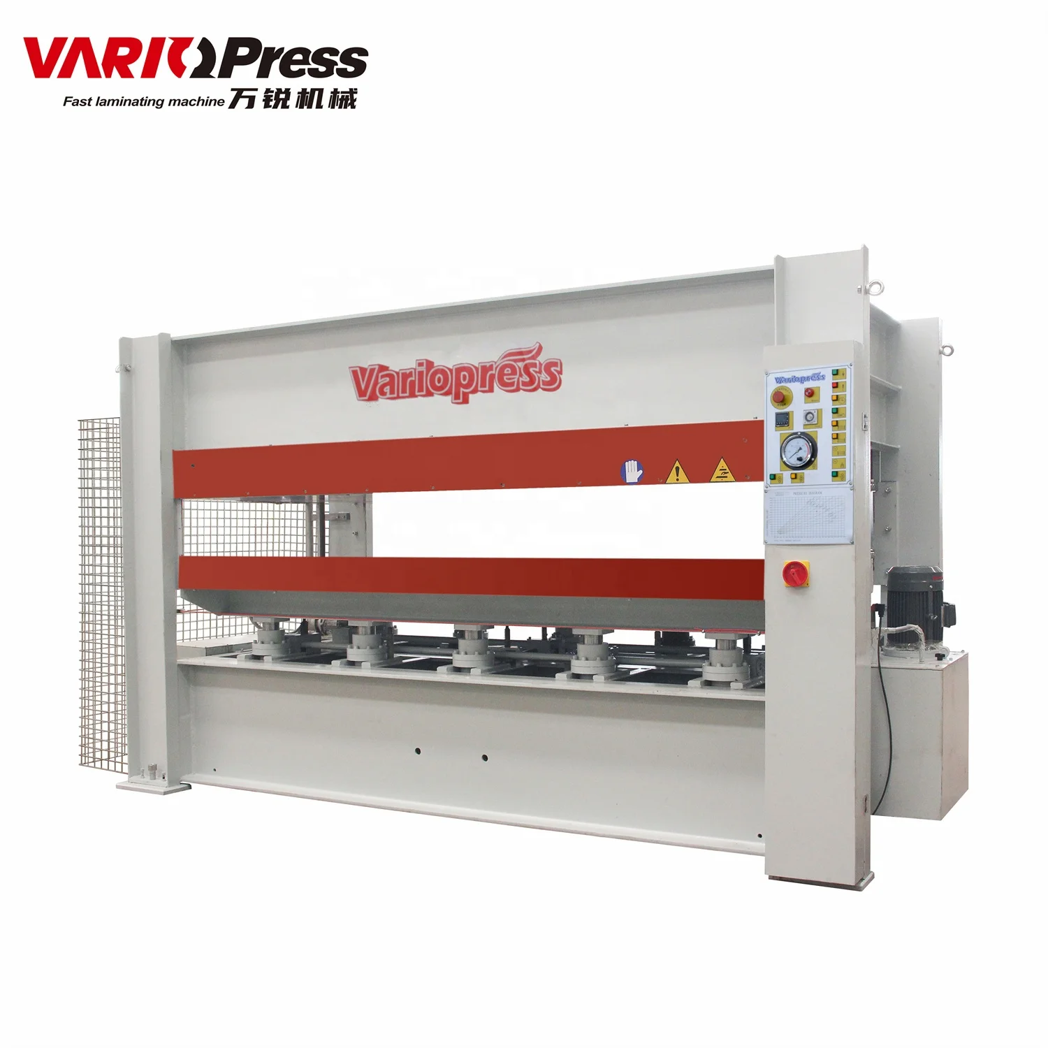 160ton Hydraulic Woodworking Hot Press with HAWE valve