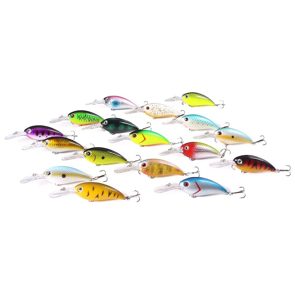 Fishing Lure Manufacturers 100MM 14G Top Water Artificial Crankbait Fishing Hard Lures