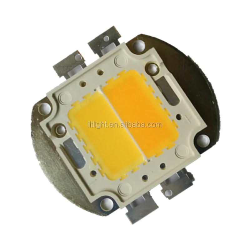 Bicolor Warm White+Cool White 3000K 5500K Soft Color Brigelux Chip Copper High Power 100W COB LED Dual CCT for Studio fill light