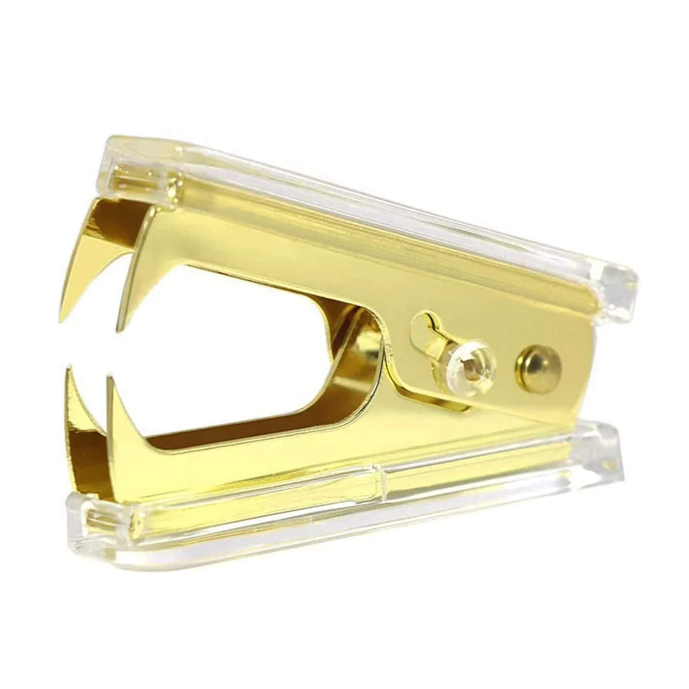 Office Supplies Stationery Plastic Staple Removers Business Gift Custom Acrylic Staple Puller