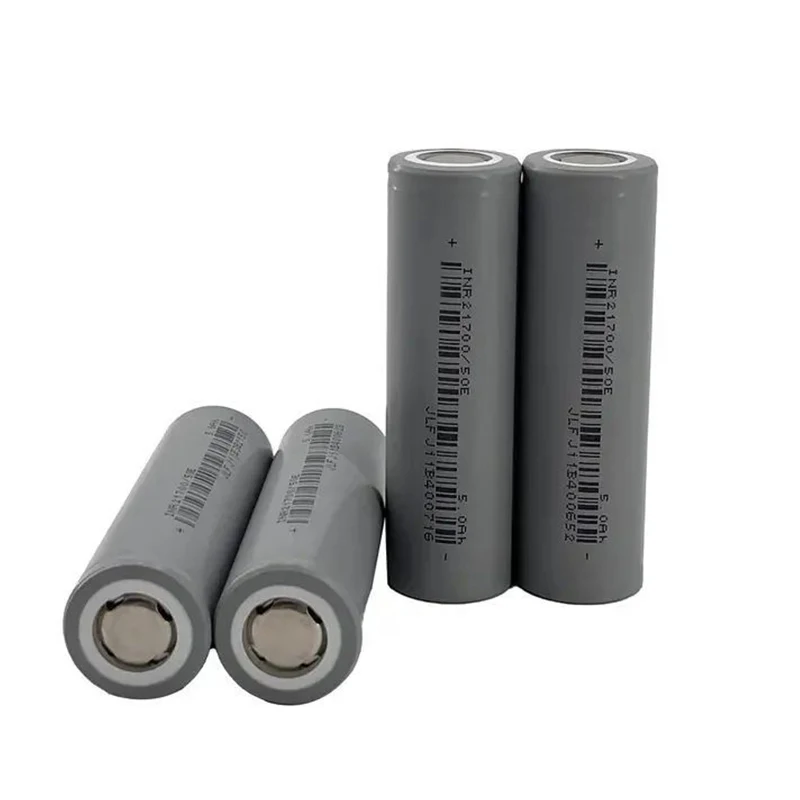 Литий-ионный аккумулятор 50E 21700 5000mAh 3 6 В цилиндрические элементы литий-ионный 7 5000 мАч 3C 21700-50e для электроинструмента Ebike