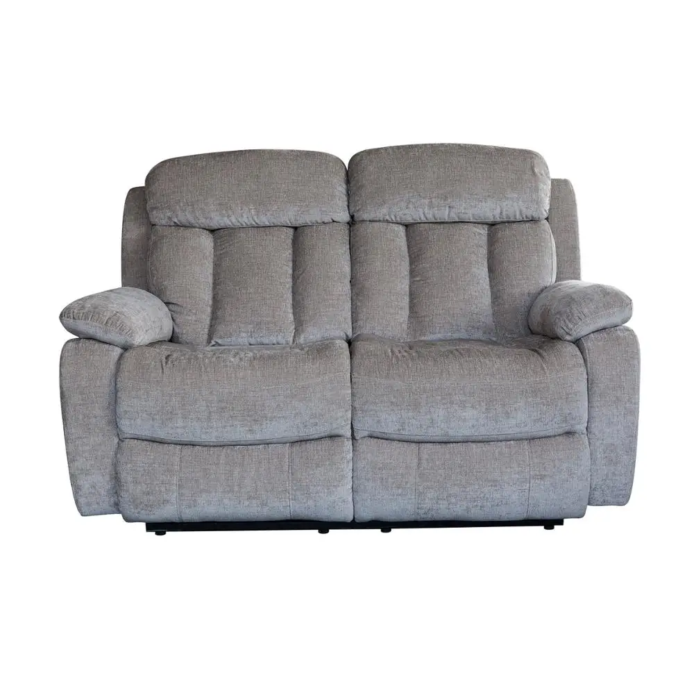 
Attractive fashion brown home furniture fabric sofa recliner 1+2+3 