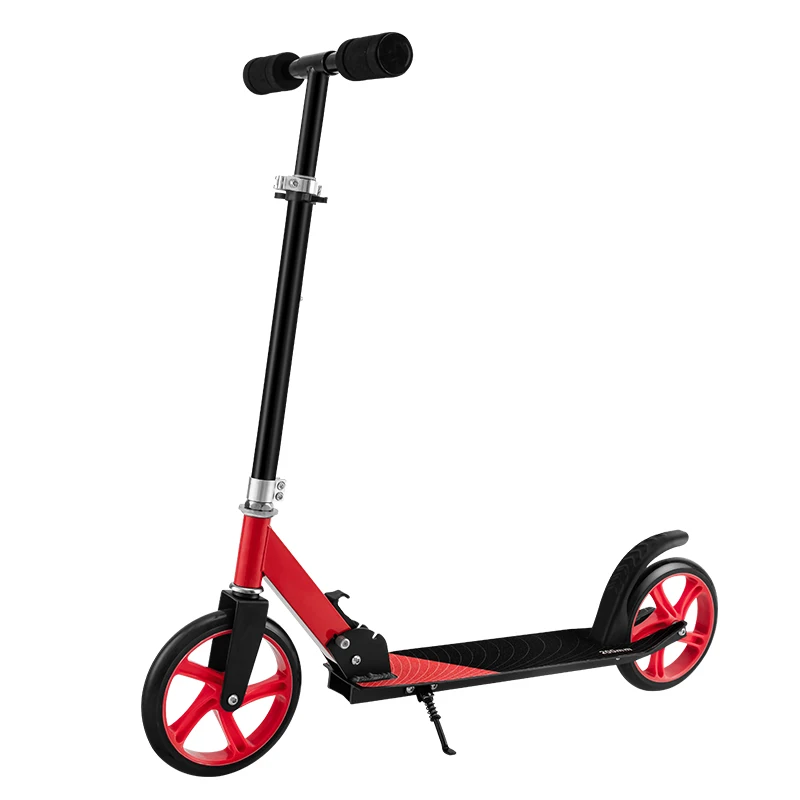
200mm Pu Wheel Cheap Price Steel Adult Stand Kick Scooter 