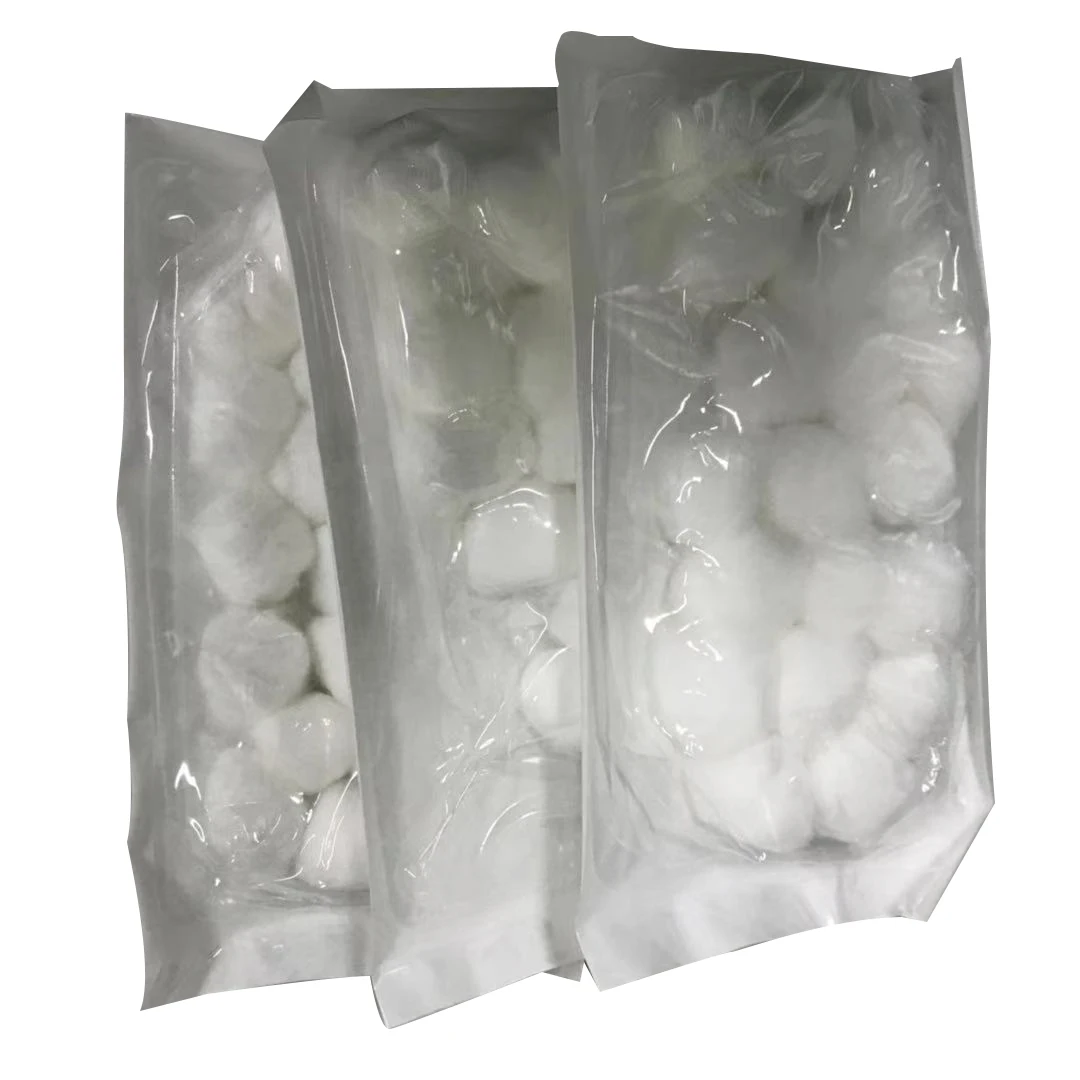 
Medical Disposable Surgical Sterile Cotton Gauze Ball 