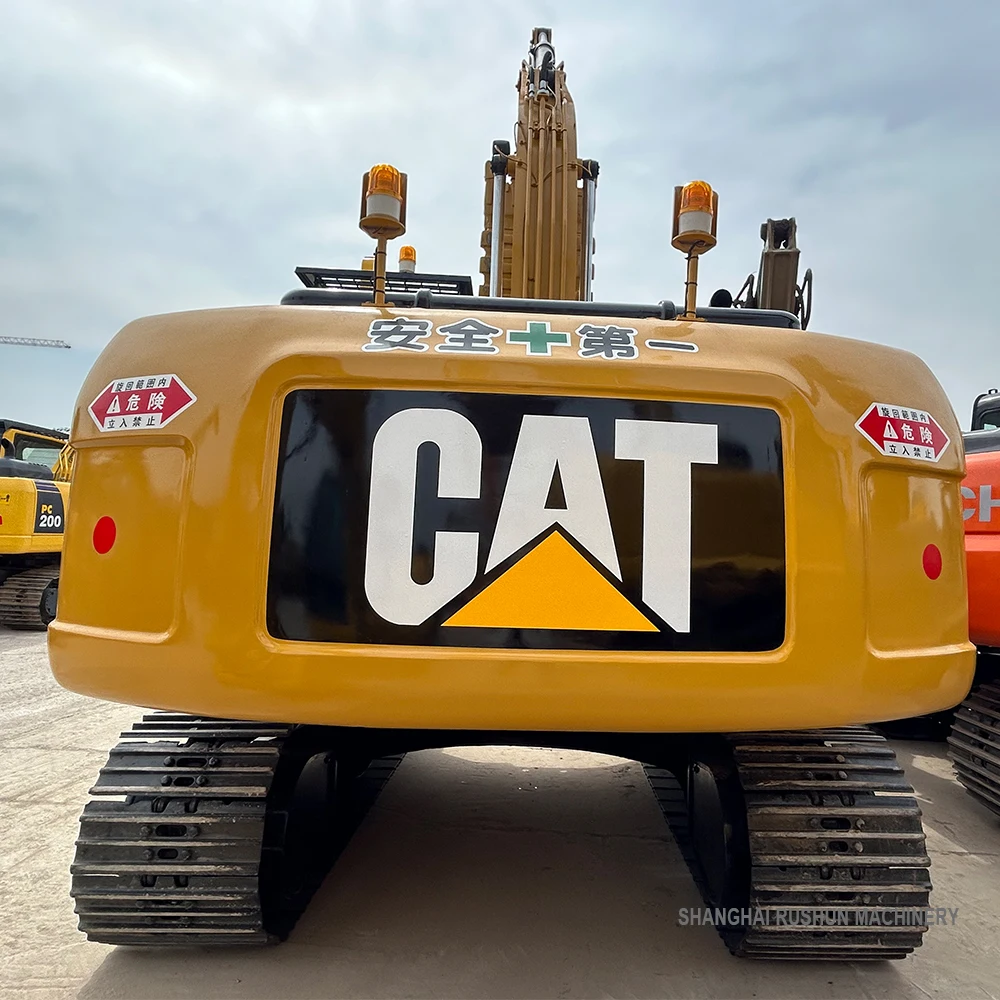 Высокоэффективное среднее подержанное оборудование CAT 320D гидравлический гусеничный экскаватор-погрузчик 20 тонн б/у экскаватор