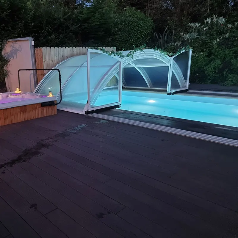Hot Sale Polycarbonate Swimming Pool Enclosure Kits for Winter Swimming Pool