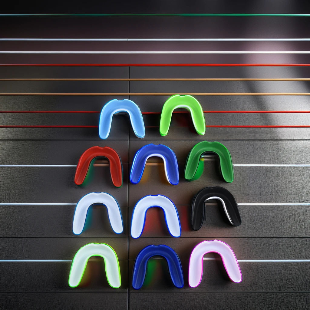 promotional sports item colorful reusable non-toxic super EVA basketball game teeth safety protective cover boxing mouth guard