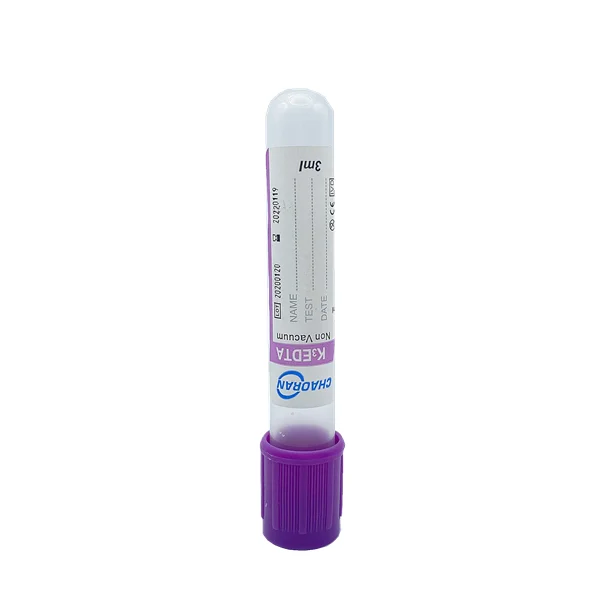 High Quality EDTA K2 K3 Vacuum Blood Collection Tube PET Plastic EDTA Tube for laboratory