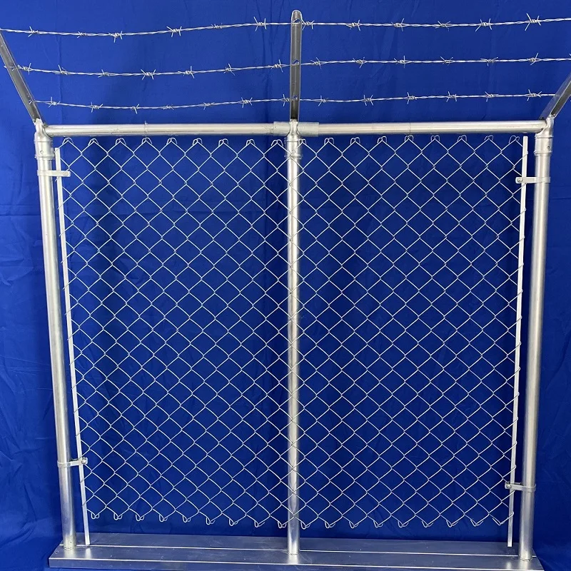 Hot Selling selling  heavy duty galvanized 6.5ft farm chain link fence