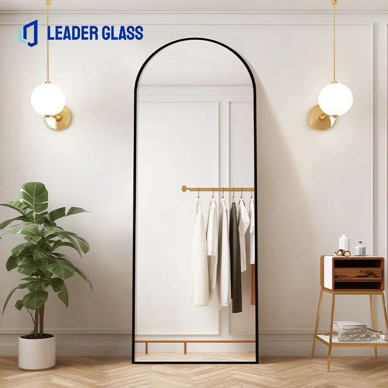 China Float Mirror Glass supplier Single Coated Aluminium Mirror Glass Sheet