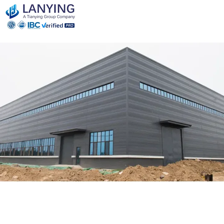 Prefab Warehouse Building Customized Metal Sheds Prefab Steel Warehouse Steel Frame Warehouse