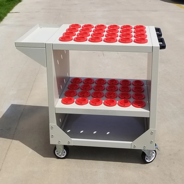 BT HSK CNC Tool Holder Storage Trolley Cart