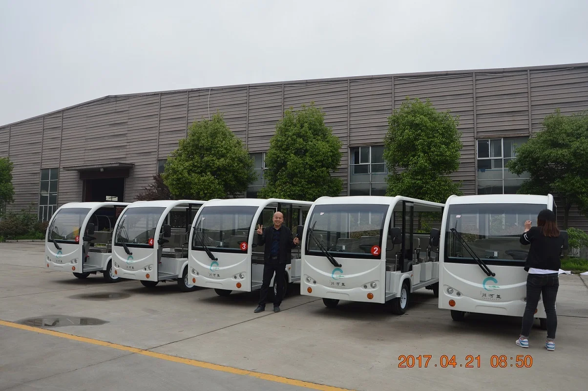 14 Seat Sightseeing Electric Mini Bus For Park