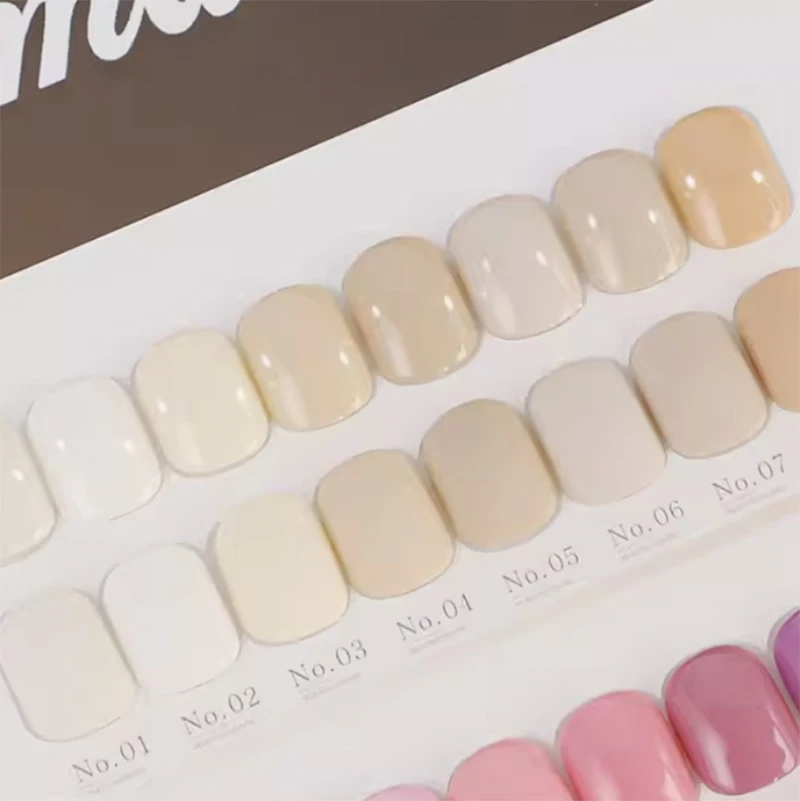 Can wholesale custom own brand 15ml nail art set full set of nail polish new fashion 72 colors UV gel