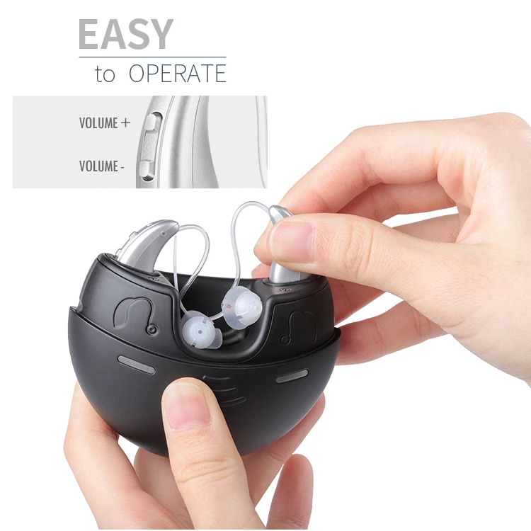 Most Popular Products Invisible BTE Hearing Aids Digital Rechargeable Hearing Aid
