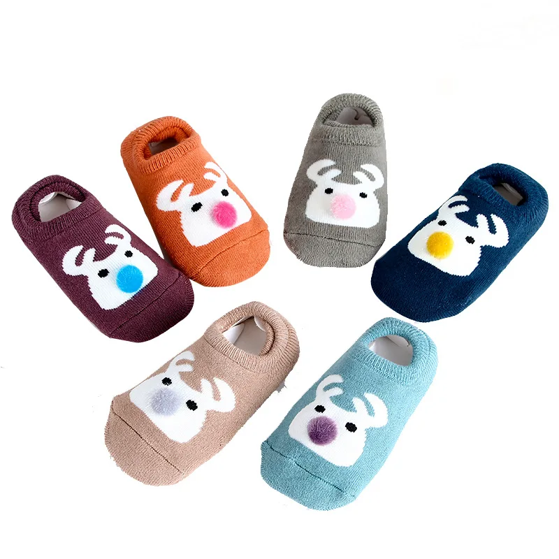 New design customized soft and comfortable non-slip baby floor socks