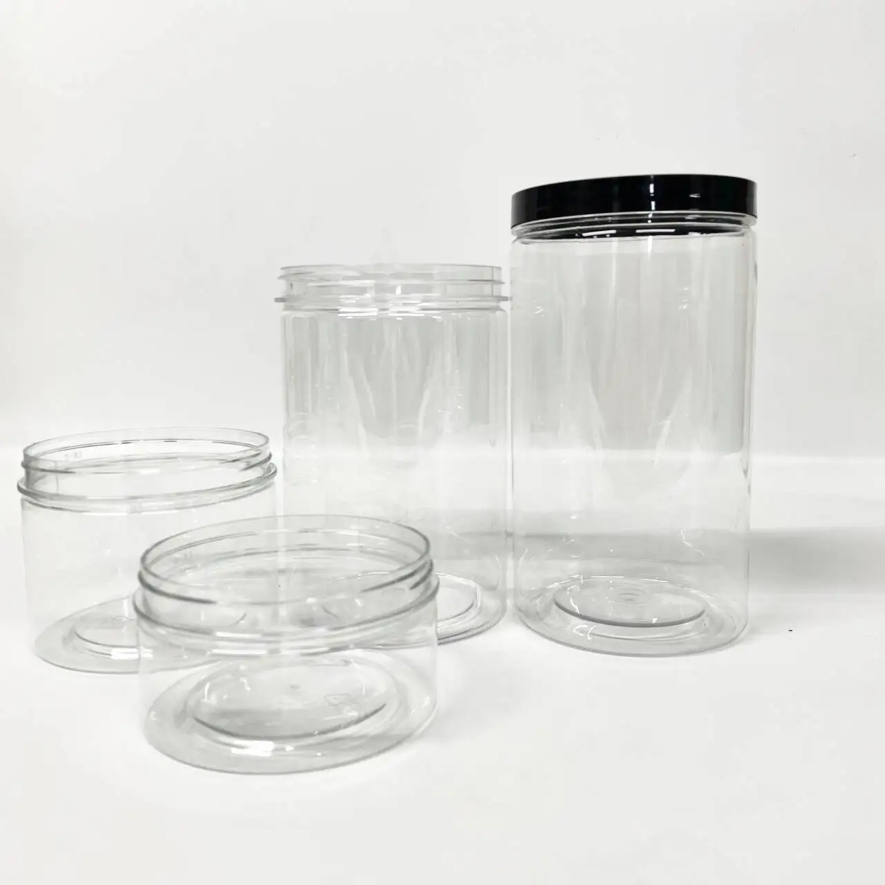 Plastic Bottle Transparent Seal up Sealing Gasket Sealed Storage Food Packaging Cans Jar