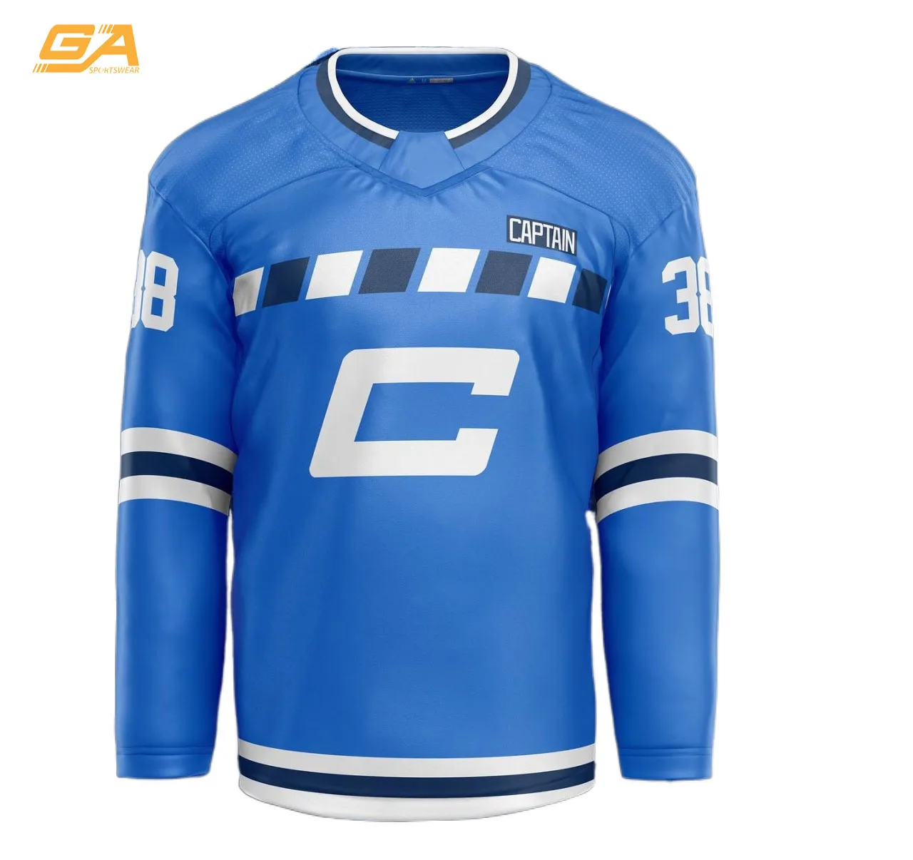 Discounted cheap custom high quality beer league sublimation reversible goalie practice hockey jerseys for men