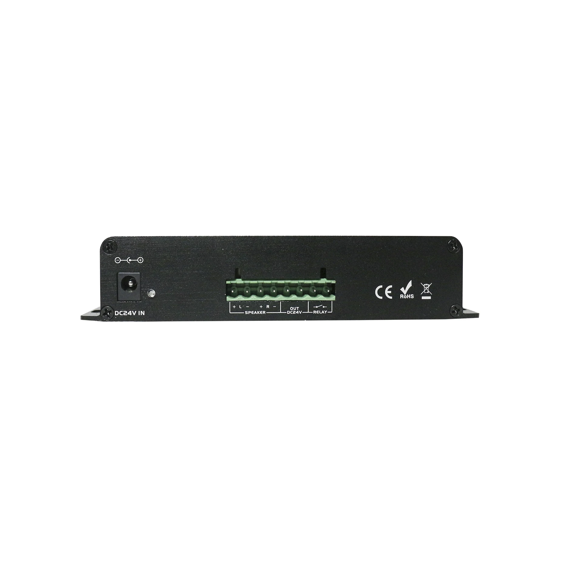 IP-сеть PA система 2*30 Вт 8 Ом усилитель настенный аудио терминал с портом RJ45
