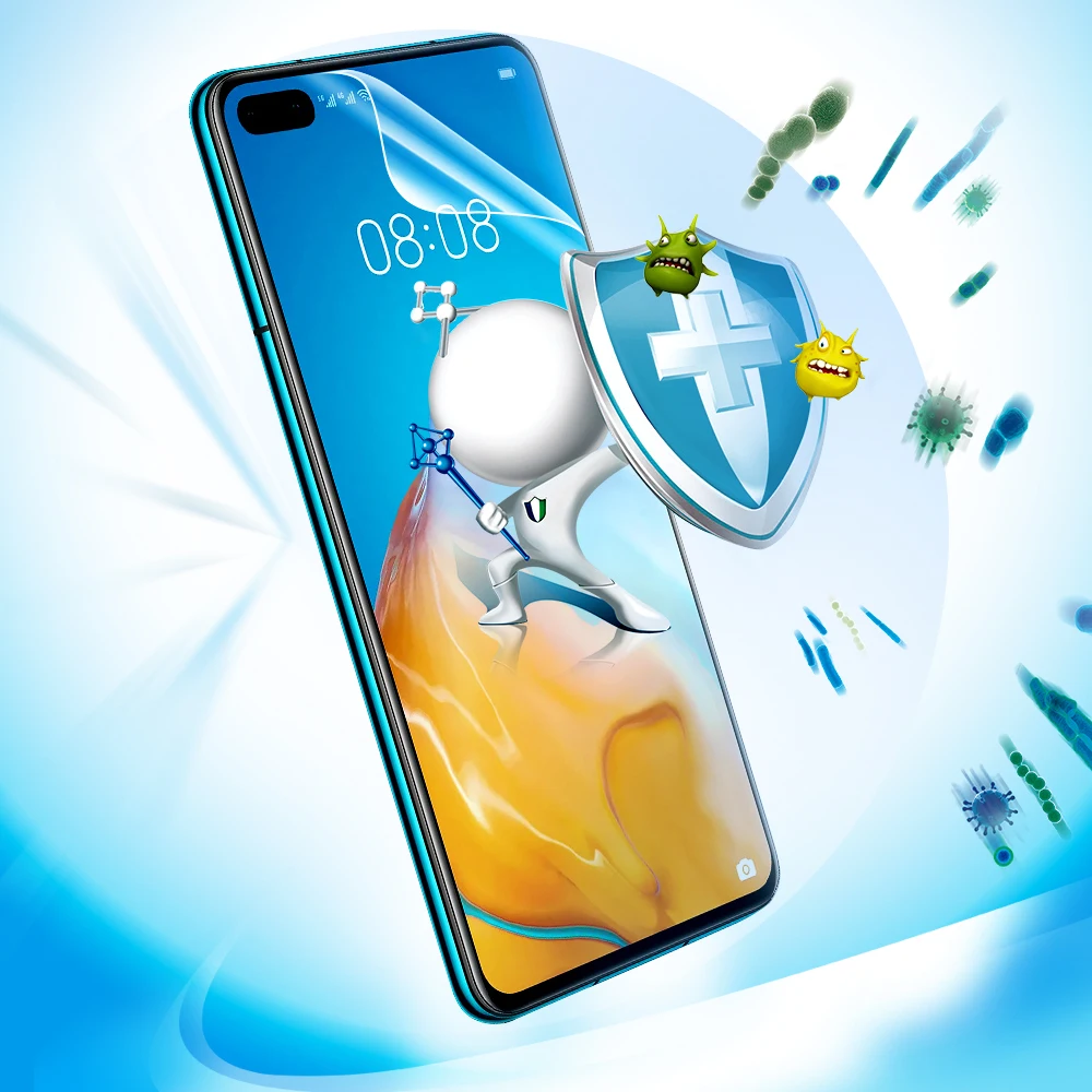 Factory Direct Shipping Universal models Anti-bacterial screen protector cutting hydrogel tpu screen protector manufacture