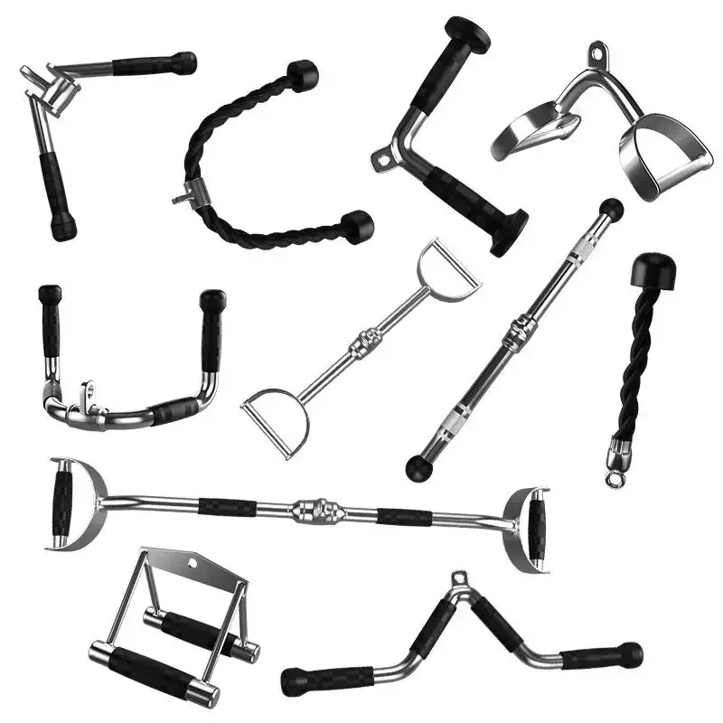 Fitness accessory Cable handle Bar Multi Function