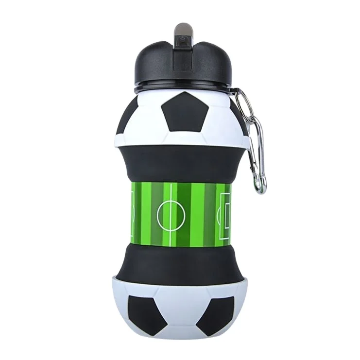 Botella De Agua Kawaii Botellas De Silicona Collapsible Water Bottle Boba Water Bottle With Straw And Lid