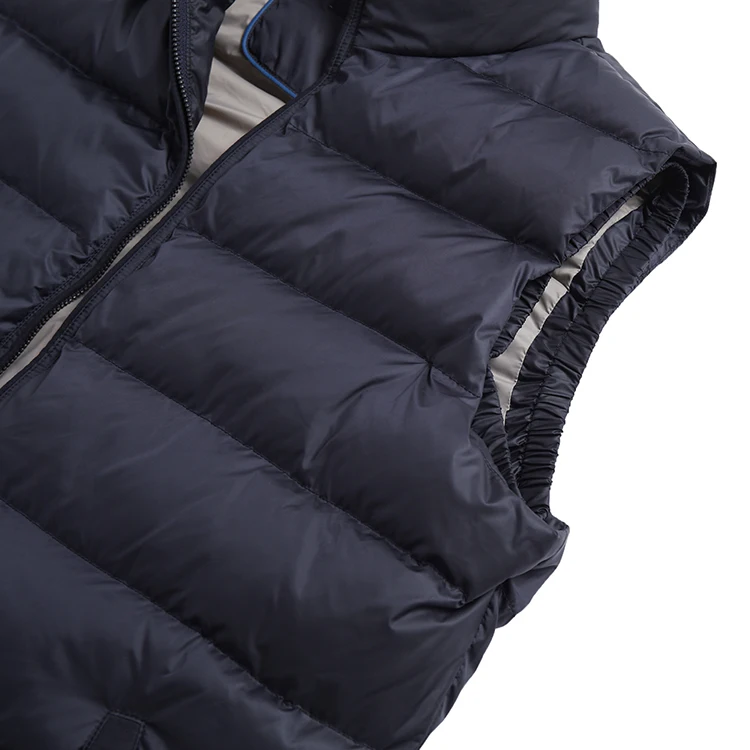  Factory Vest New Design Custom Body Warmer Jacket Men Winter Waterproof Zipper Padding Outer