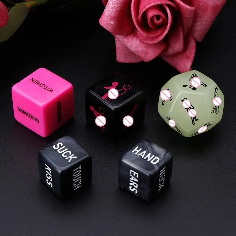 
Sunfoo Oem Adult Game Sex Position Dice Glow Adult Dice Game Sex Sex Games Cards Dice Intimate 