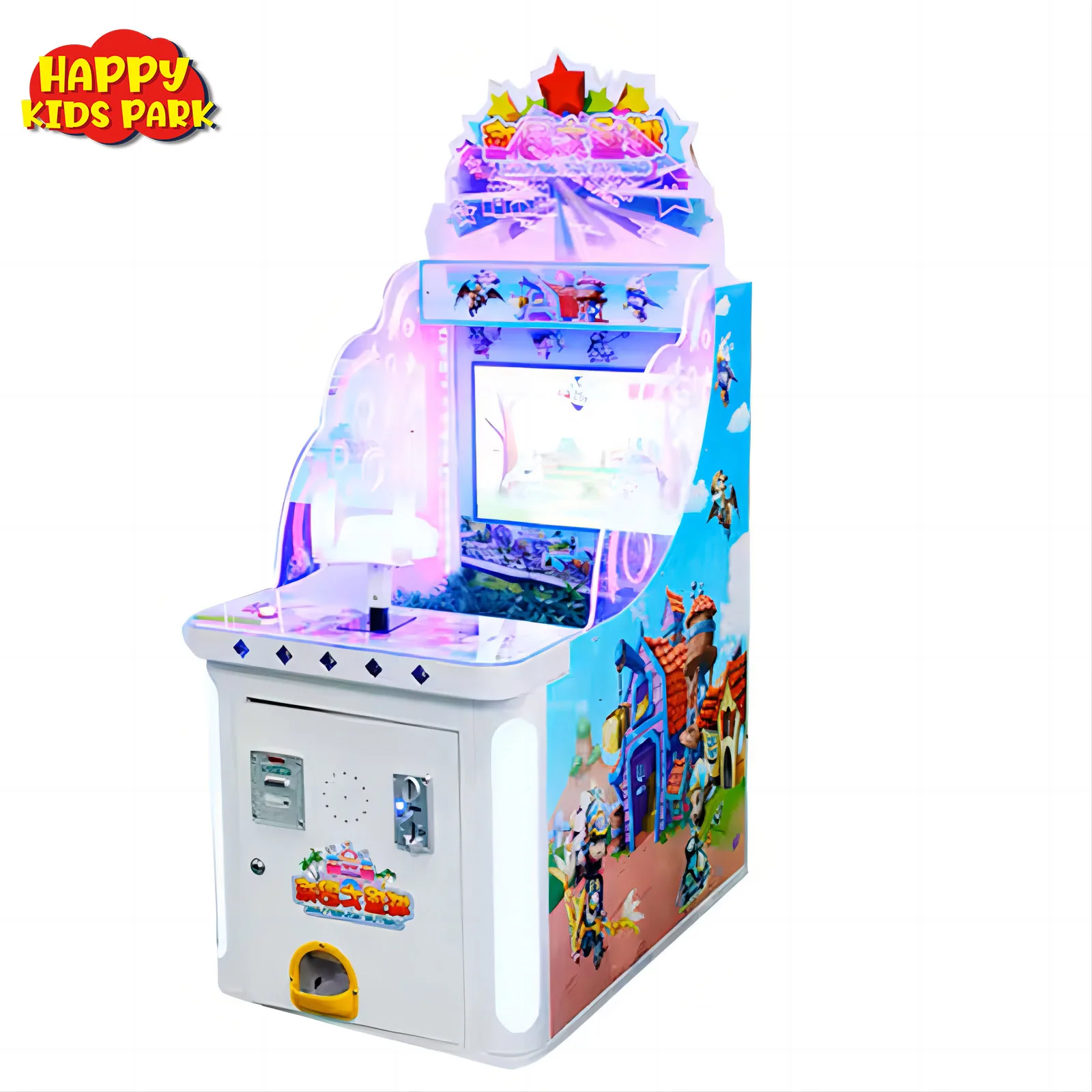 Indoor Castle Adventure Water Shooter for Shopping Mall or Adventure Park 24V Voltage
