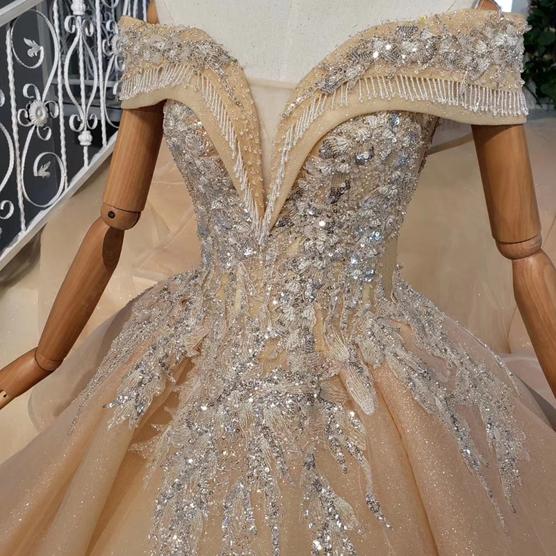 
HTL845 Jancember muslim bridal wedding dress wedding dress indian bridal party dresses latest 