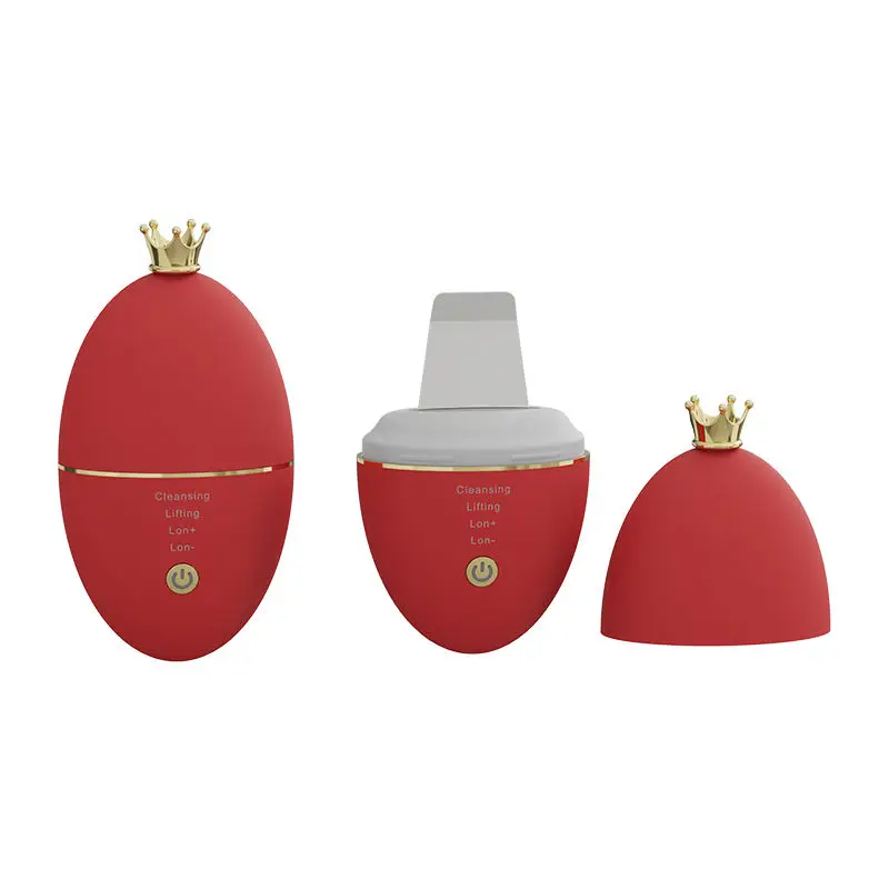 Home Ultrasonic facial clean spatula high frequency vibration skin pore cleaning remove blackheads into the beauty instrument