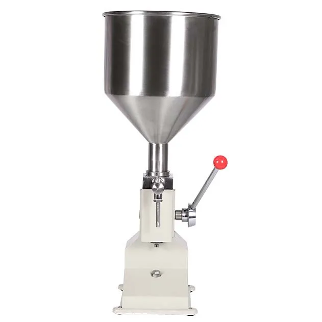Hand operated filling machine A03 5-50ml Glue oil toothpaste potion paste and liquid dual-purpose filler