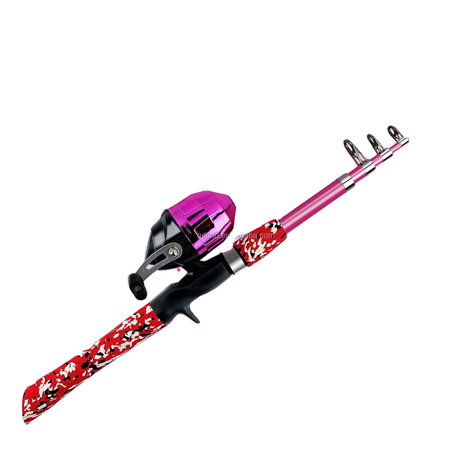 Telescopic Kids Fishing Rod Spinning Reel Fishing Combo Set Complete Floating Fish Machine Carp