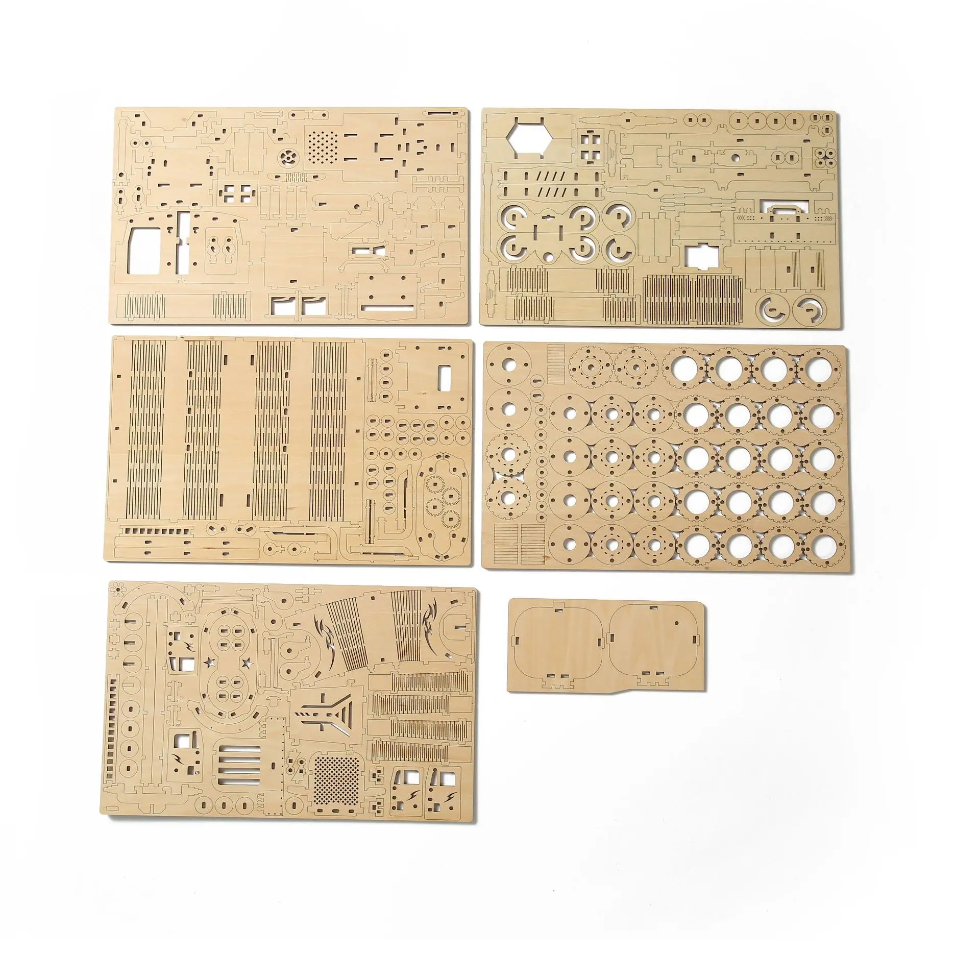 New 3D Wooden Puzzle Fuel Tank Car Big Size Jigsaw Puzzle Craft Wood Model