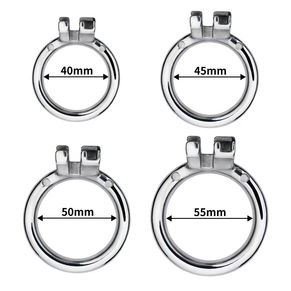 Flat Chastity cock Cage for Men with Silicone Tube Dark Lock Design, Well Hidden,penis Cage for Men,Couples Bondage SM Sex Toys
