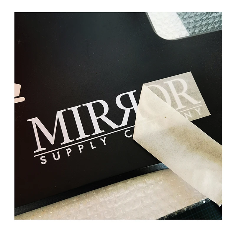 УФ защитная наклейка на окна автомобиля на заказ ПВХ самоклеющаяся виниловая наклейка на окна автомобиля